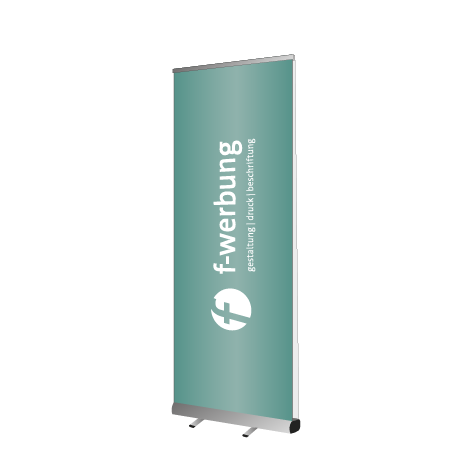 Roll-Up Double | B 85 cm x H 200 cm | beidseitig bedruckt